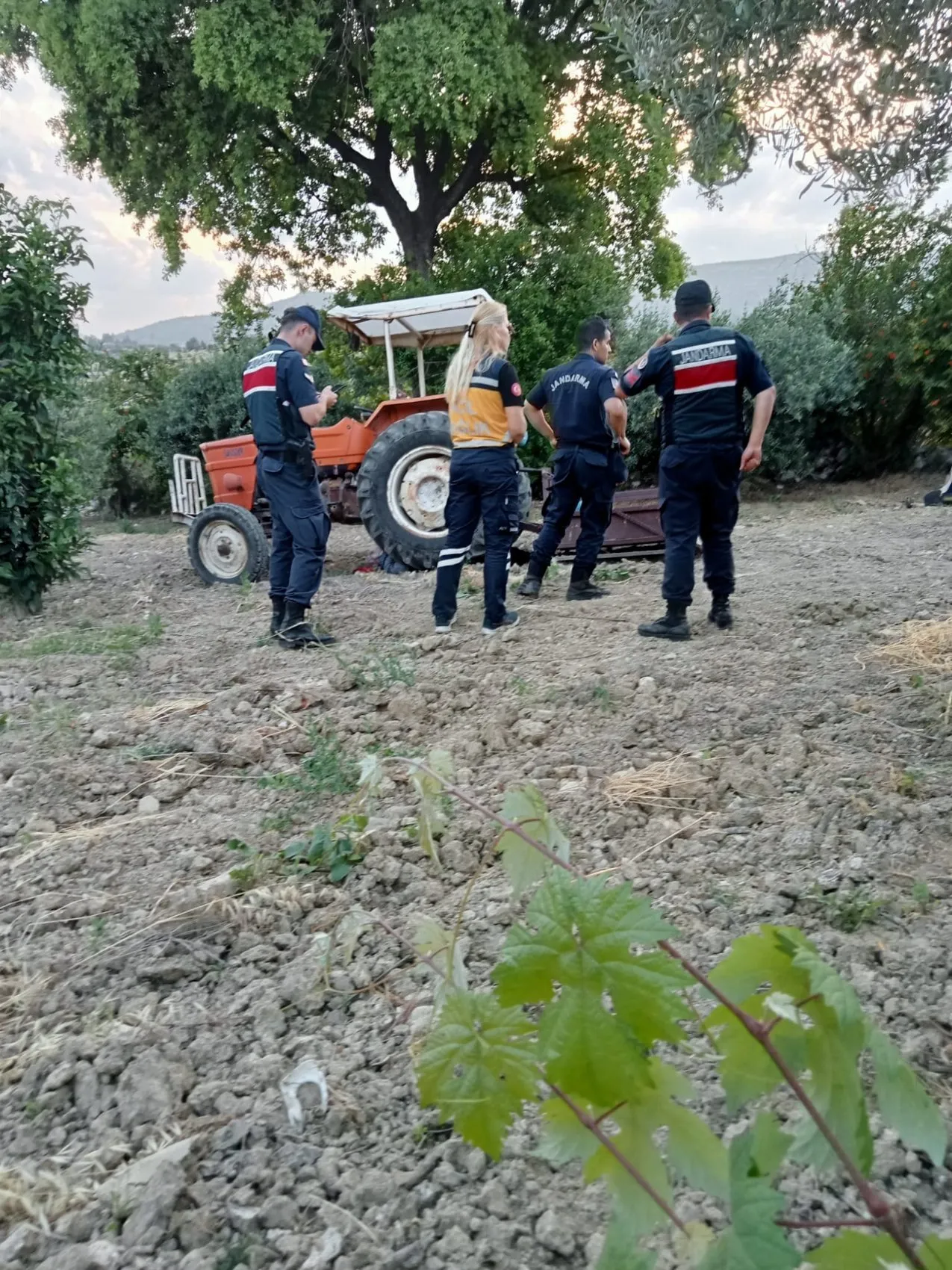 Tarsus'ta traktör kazası Bir kişi hayatını kaybetti