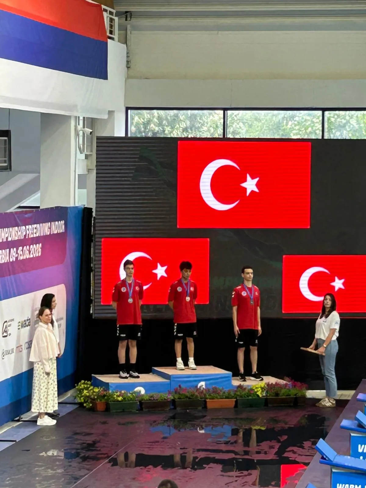 Milli sporcularımız Sırbistan’da tarih yazdı