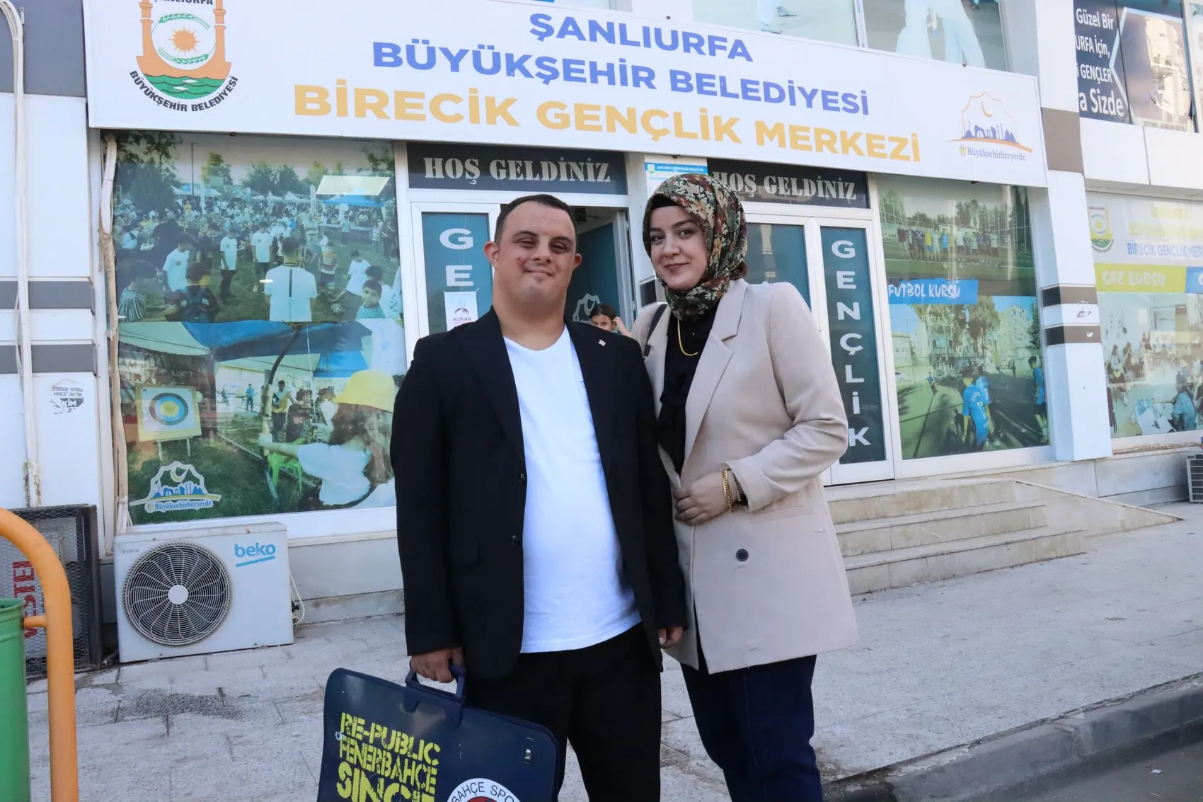 Birecikli İbrahim spor ve sanatla kabuğunu kırdı
