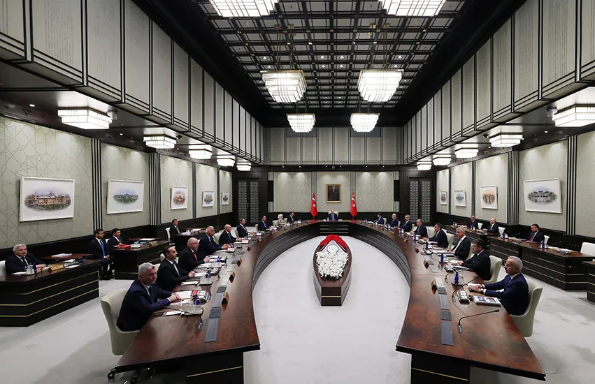 Erdoğan Kabine toplantısında gündemi değerlendirdi
