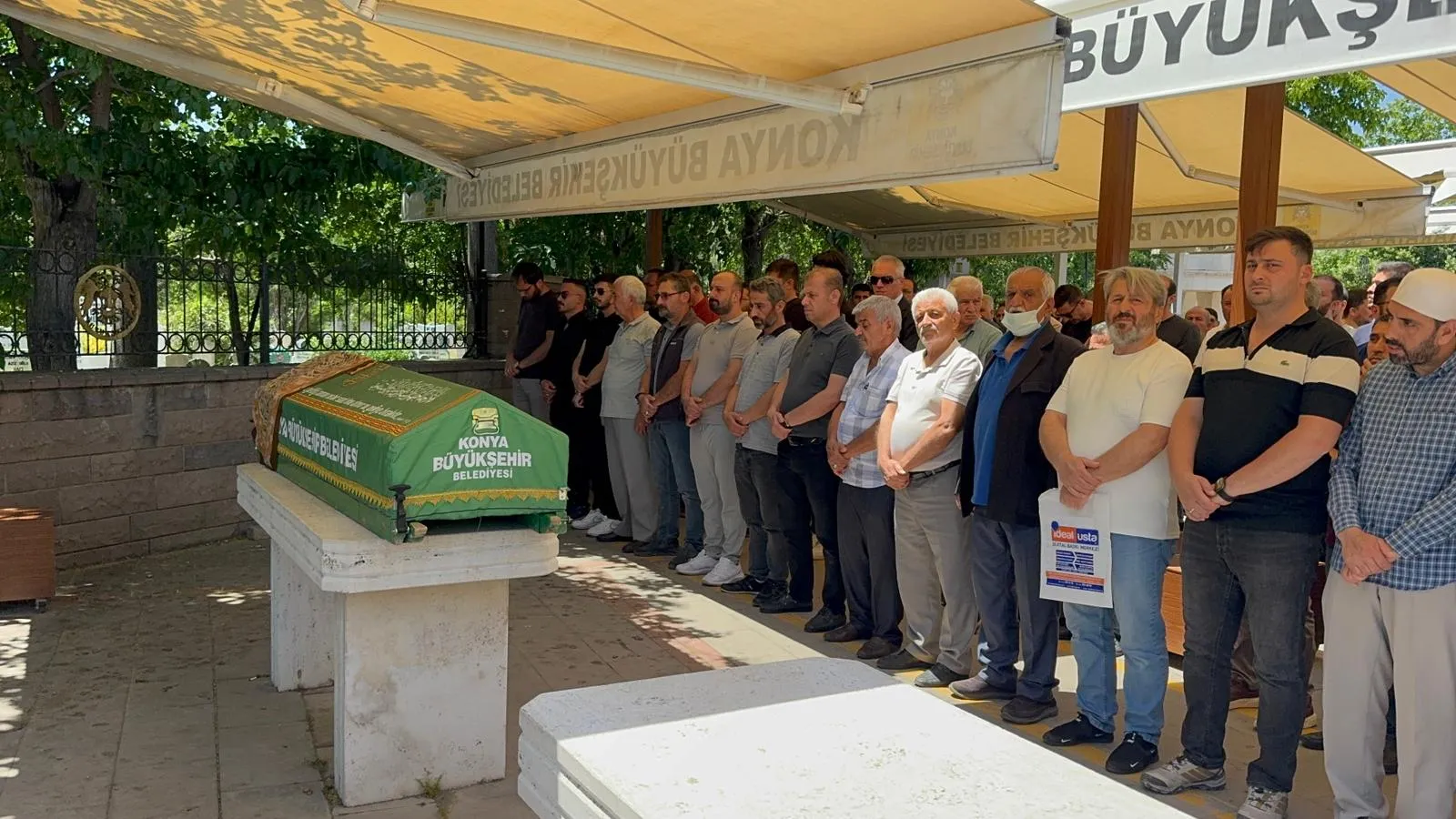 Isparta yolundaki acı kazanın kurbanları son yolculuğuna uğurlandı