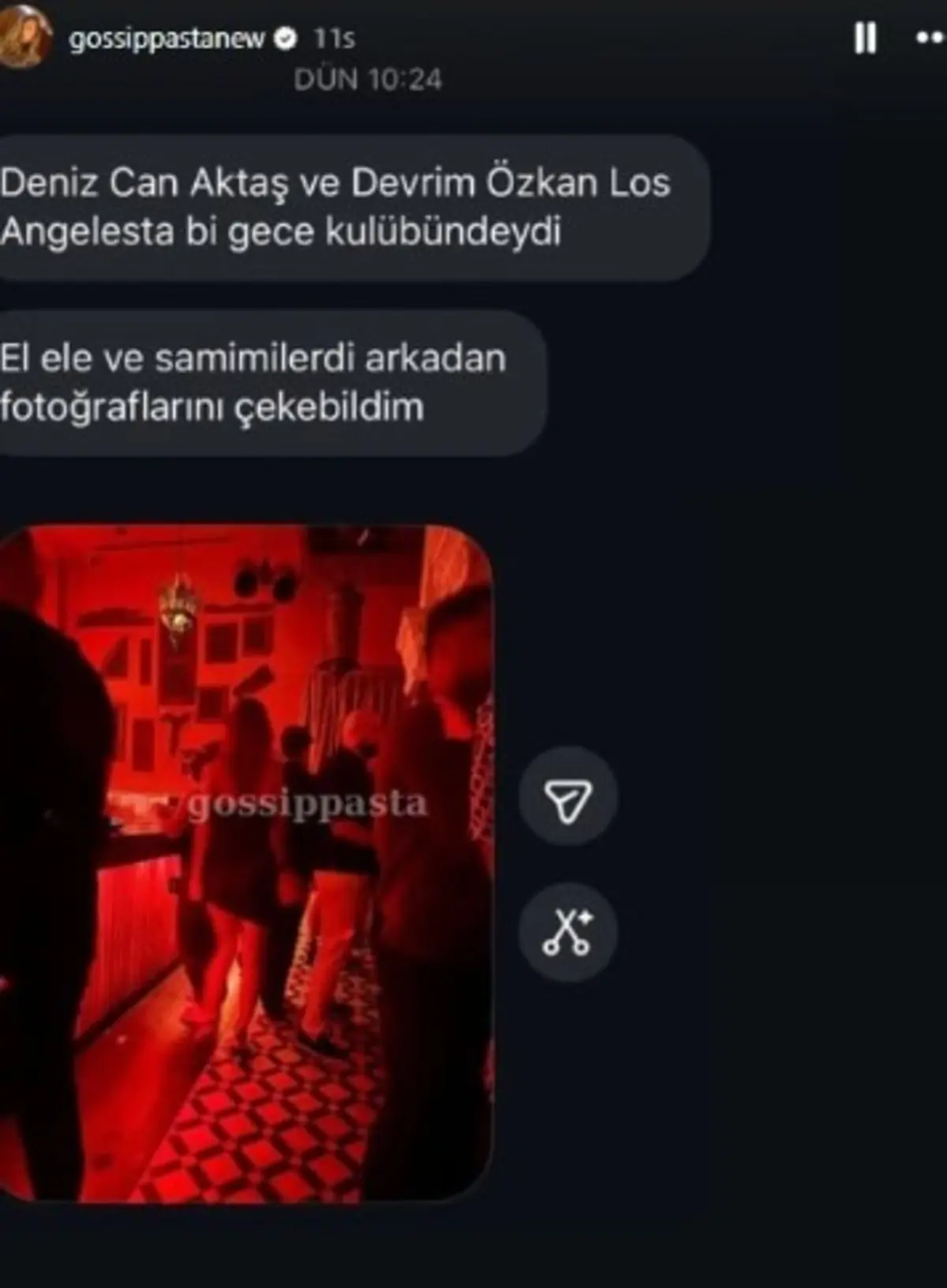 Yeraltı nın Ceylan ı ve Haydar Ali si aşk mı yaşıyor? Görüntüler hızla yayıldı 2