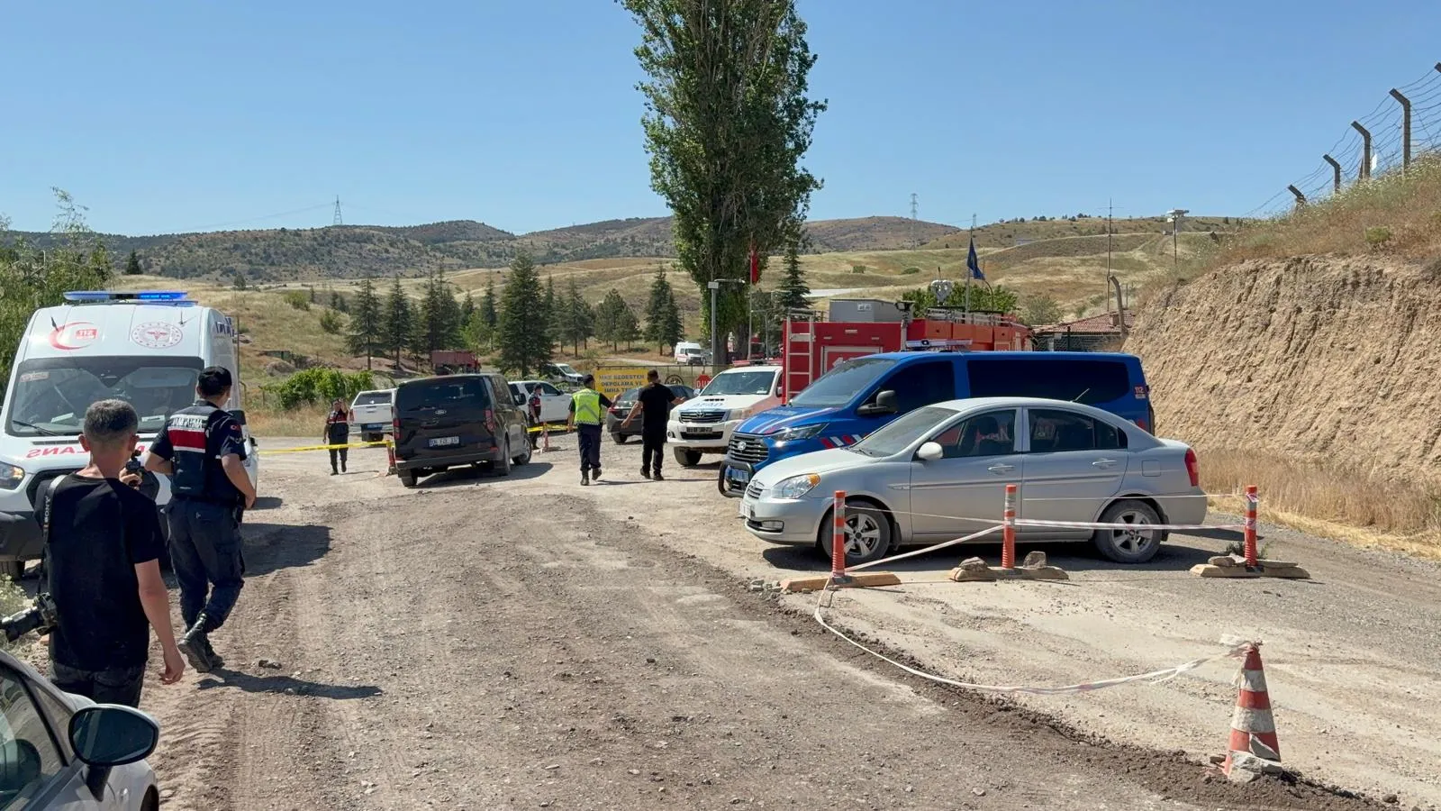 Kırıkkale'deki imha tesisinde roket mühimmatı patladı