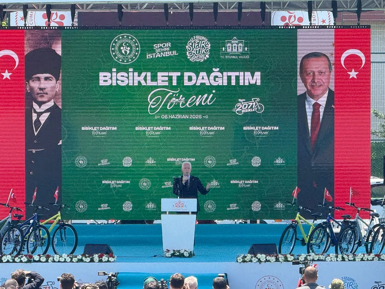 Bahçelievler'de binlerce çocuğun bisiklet hayali gerçek oldu