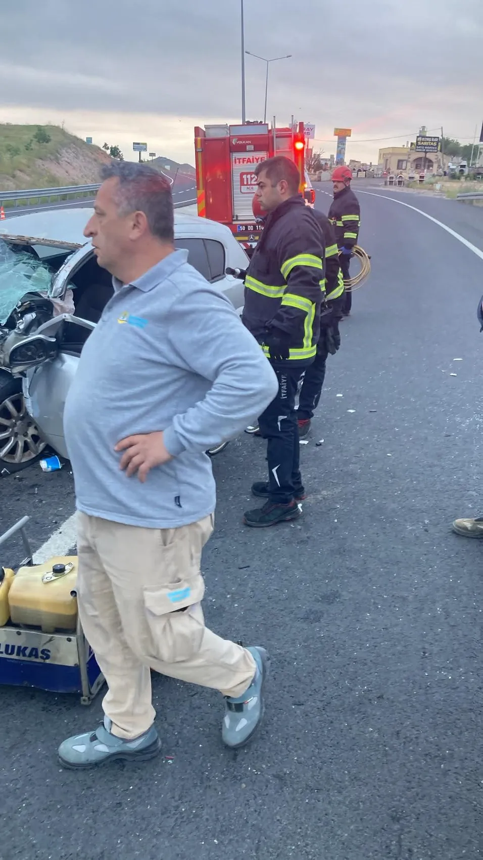 Nevşehir yolunda acı kaza 15 yaşındaki genç kız hayatını kaybetti