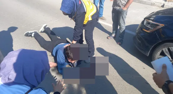 Aksaray’da mesai bitimi yardıma koştu
