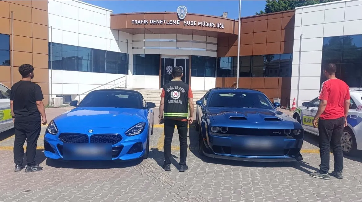 Mersin'de düğün konvoyuna ağır ceza