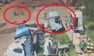 Silopi'de köpek dehşeti Baba ve amca saniyelerle yarıştı