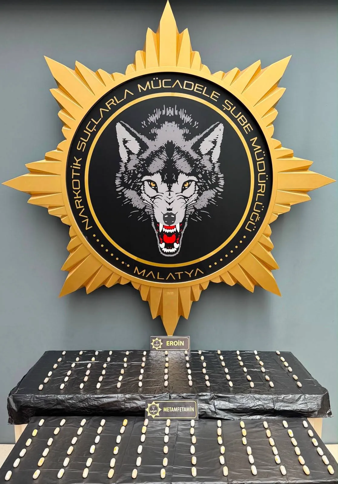 Malatya polisi kuryelerin midesinden uyuşturucu çıkardı