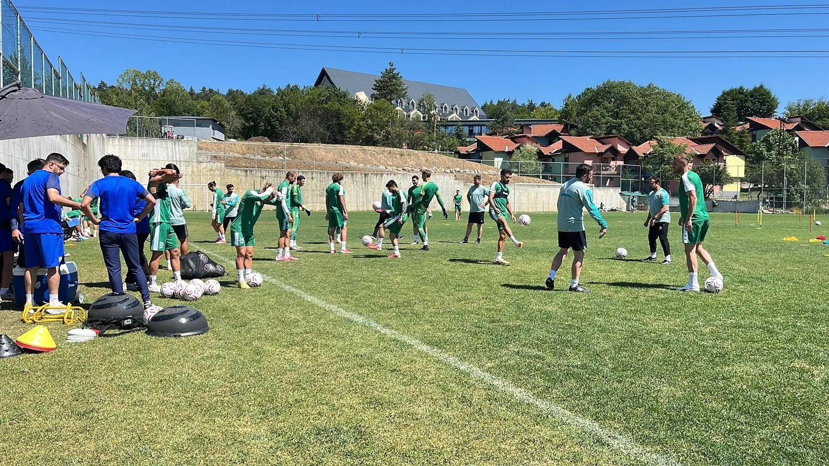 Bursaspor Bolu kampında sezonu açıyor