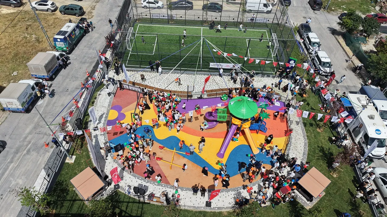 Küçük Muhammed’in park hayali Arnavutköy’de gerçeğe dönüştü