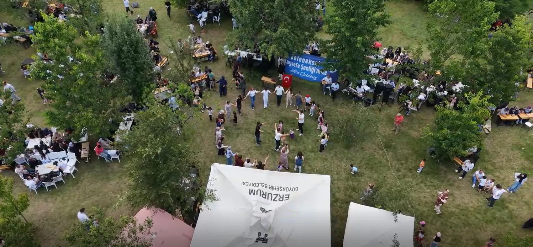 Erzurum'un asırlık lezzeti Şenyurt'ta şölene dönüştü