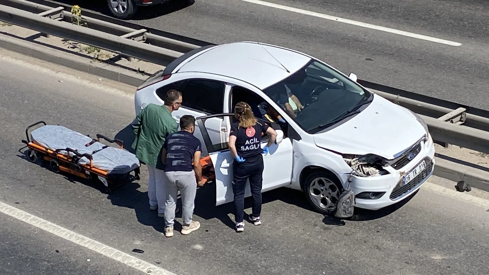 Eskişehir’de ehliyetsiz çocuk sürücü kazaya yol açtı