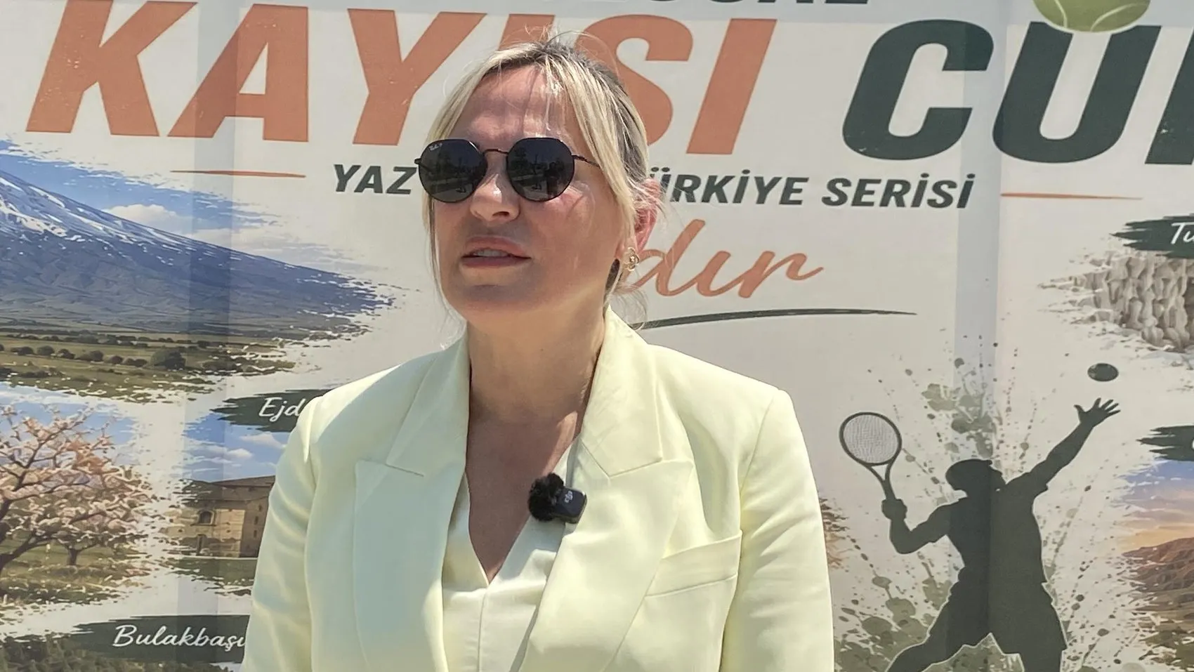 Iğdır'da tenis heyecanı Kayısı Cup hız kesmiyor