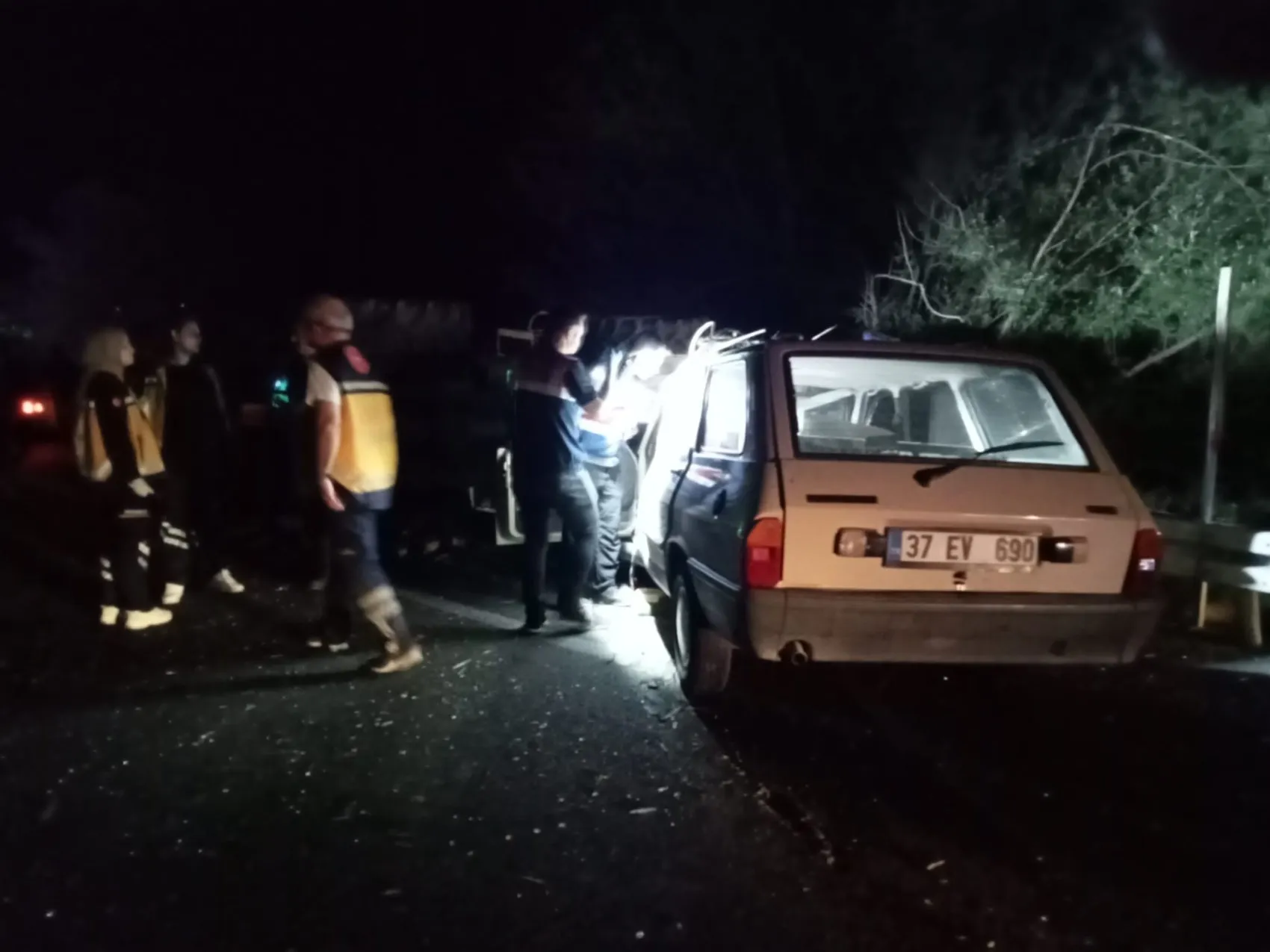Taşköprü yolunda traktör kazası Bir hayat söndü