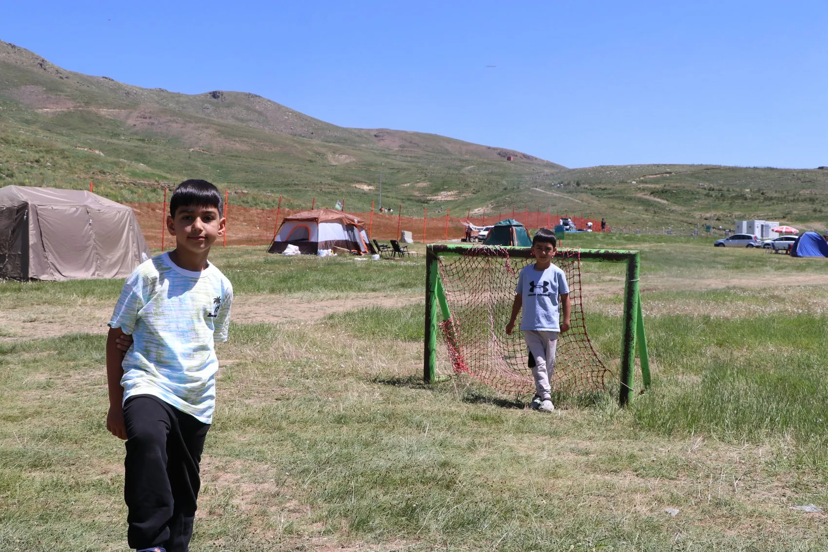 Erciyes Dağı eteklerinde şehir sıcaklığından kaçış rotası