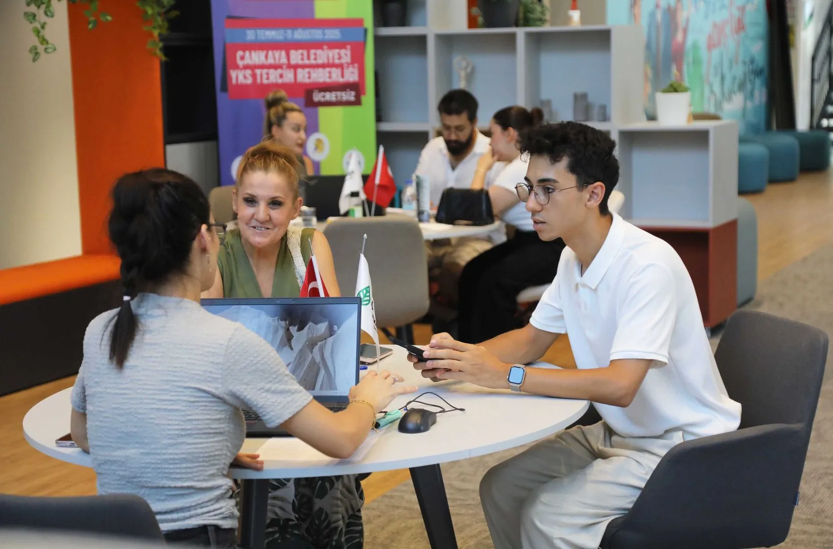 Üniversite adaylarına Çankaya’dan ücretsiz tercih desteği