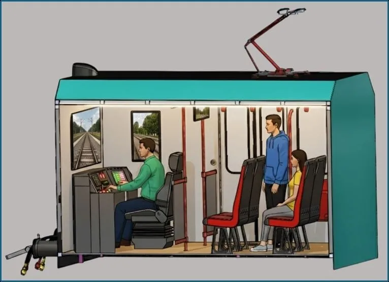 Tren makinistleri artık yerli yazılımlı simülatörlerde eğitilecek
