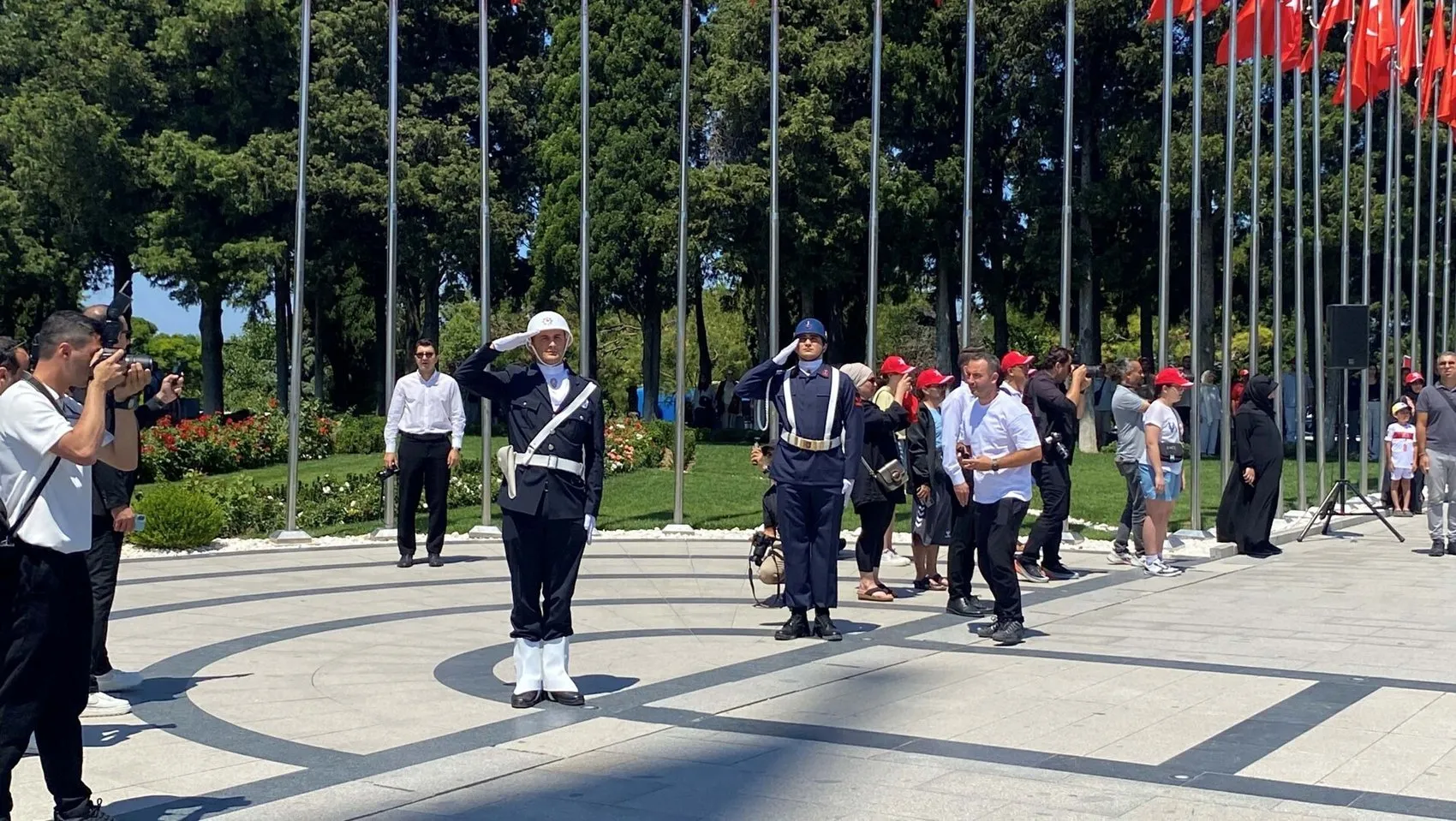 Çanakkale Şehitler Abidesi’nde 15 Temmuz için bir araya gelindi