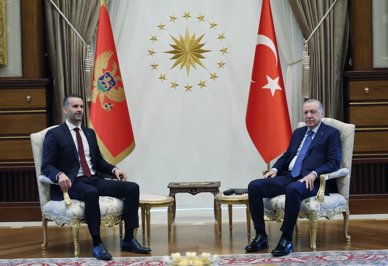 Erdoğan ve Karadağ Başbakanı Ankara’da bir araya geldi