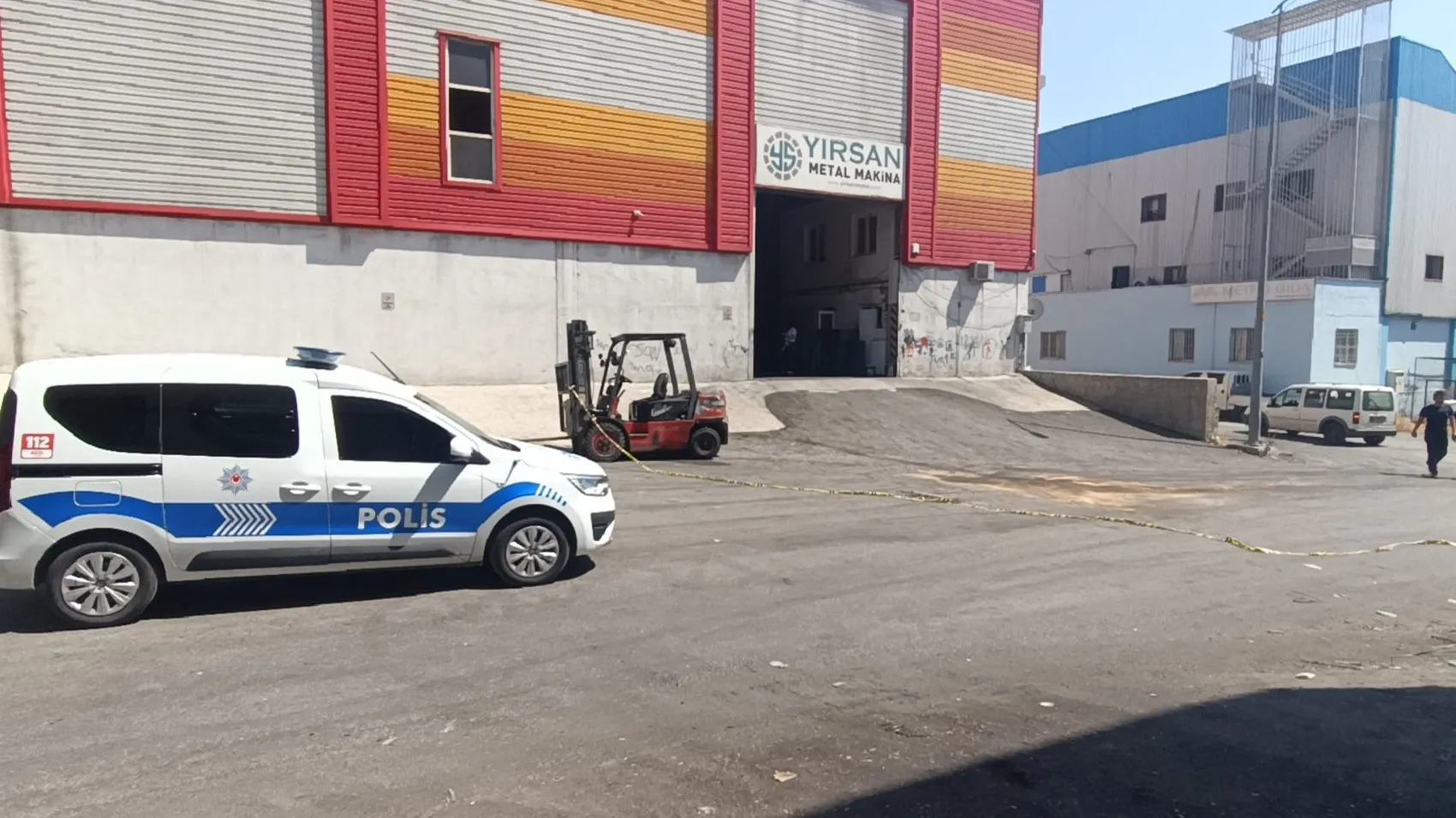 Gaziantep'te 19 yaşındaki işçi forkliftin altında kalarak hayatını kaybetti