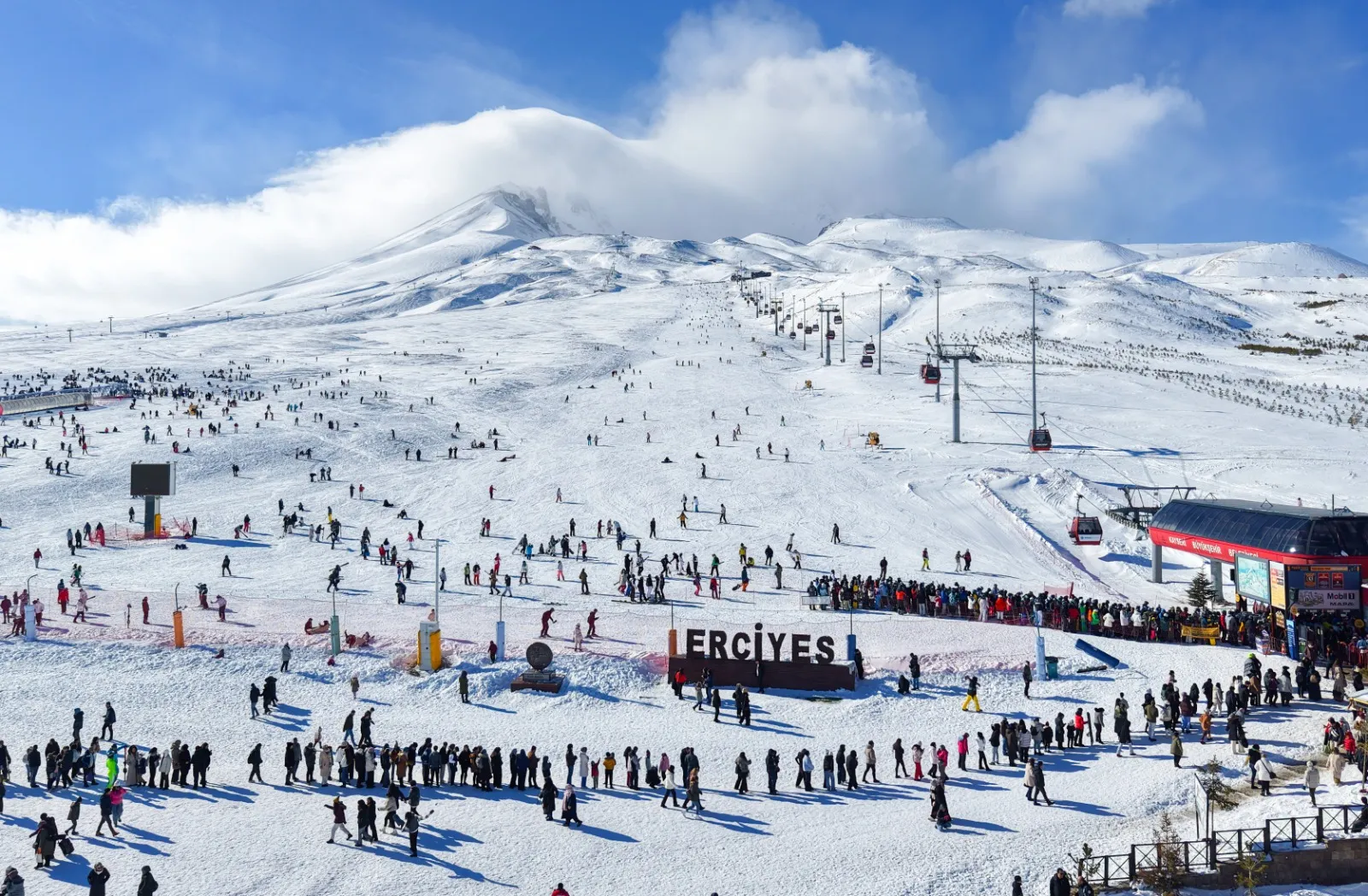 Erciyes turizmde vites yükseltti 250 milyon dolarlık rekor katkı
