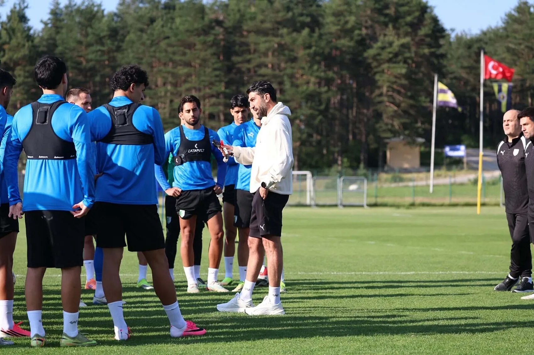 Bodrum FK yeni sezon hazırlıkları için Düzce'de kampa girdi