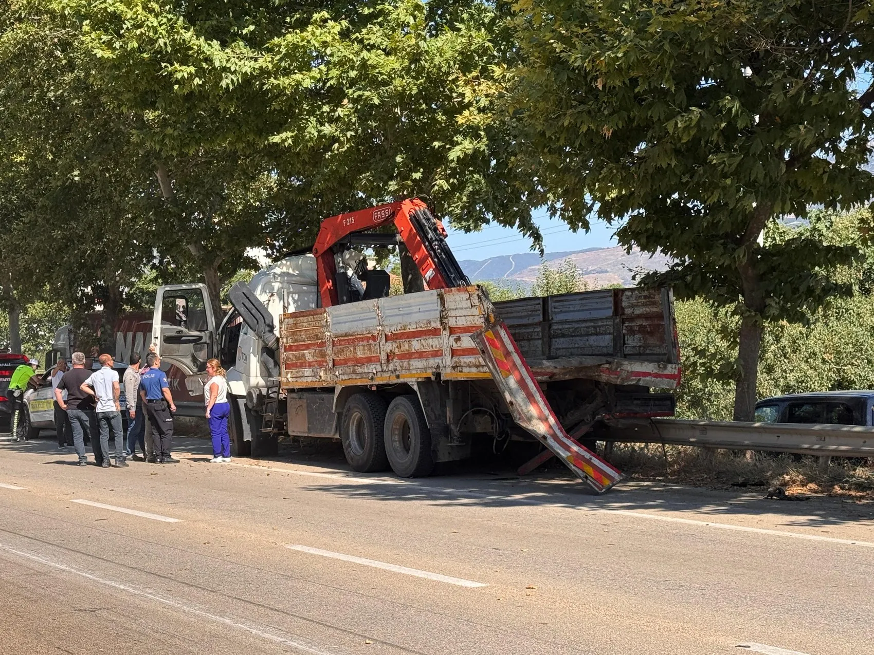 Bursa trafiğinde korkutan kaza