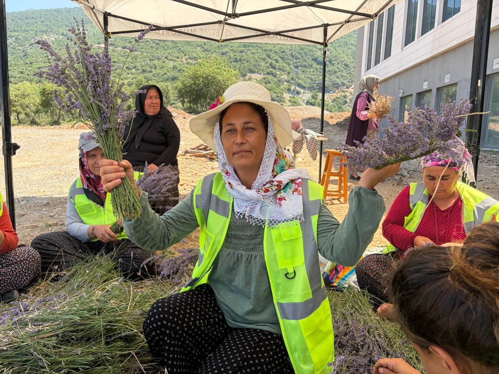 Osmaniye'de lavanta bahçesi 11 yaşındaki Uygar için açıldı