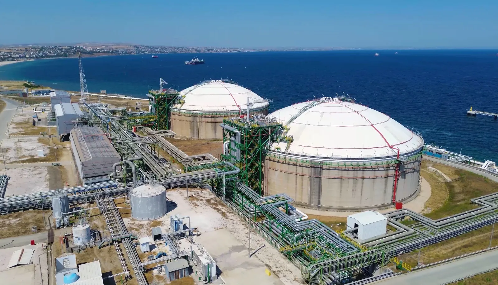 Marmaraereğlisi terminalinde doğal gaz stok kapasitesi dev yatırımla büyüyor