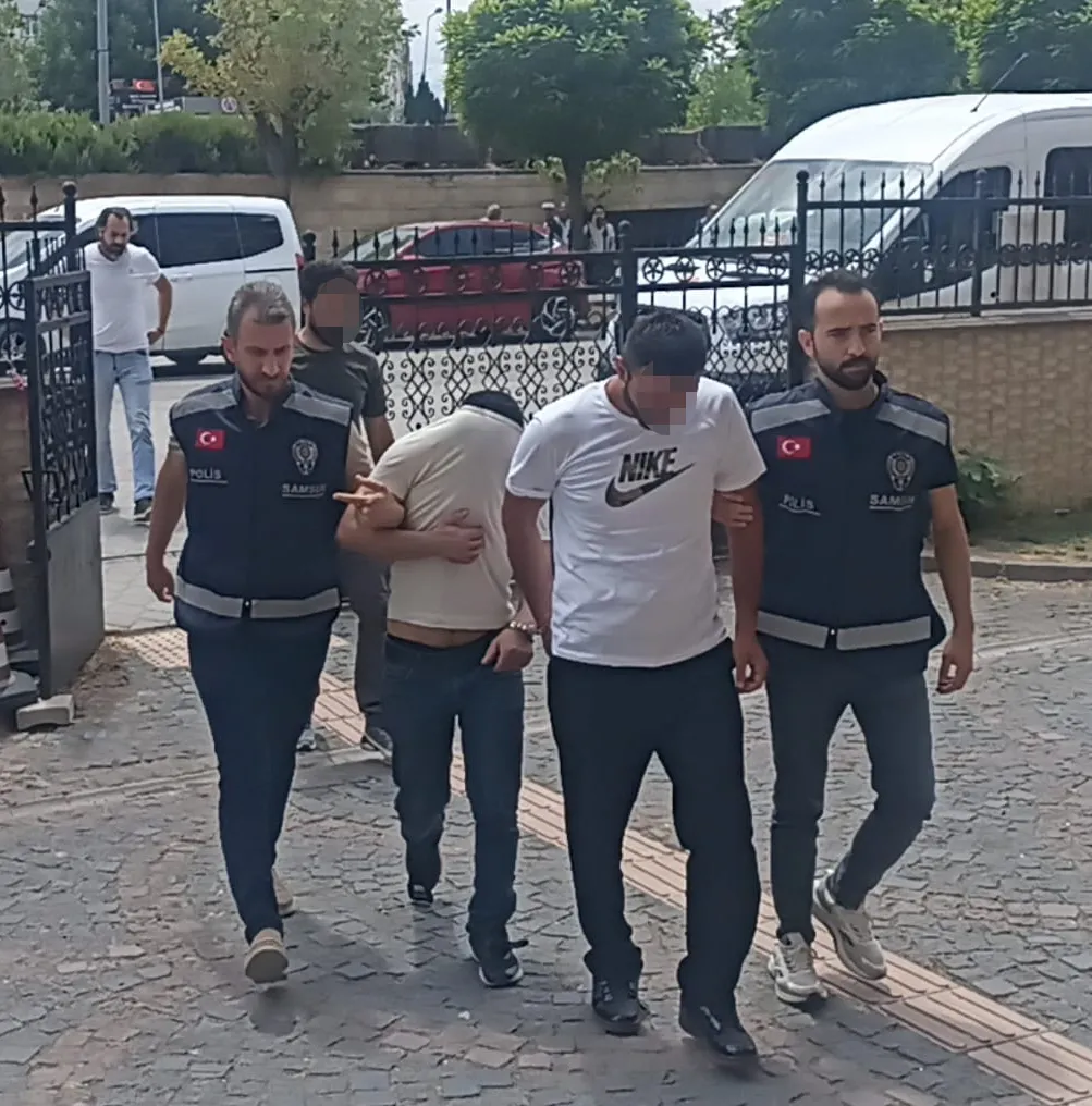 Samsun Bafra’da uyuşturucu baskını 2 kişi cezaevine gönderildi