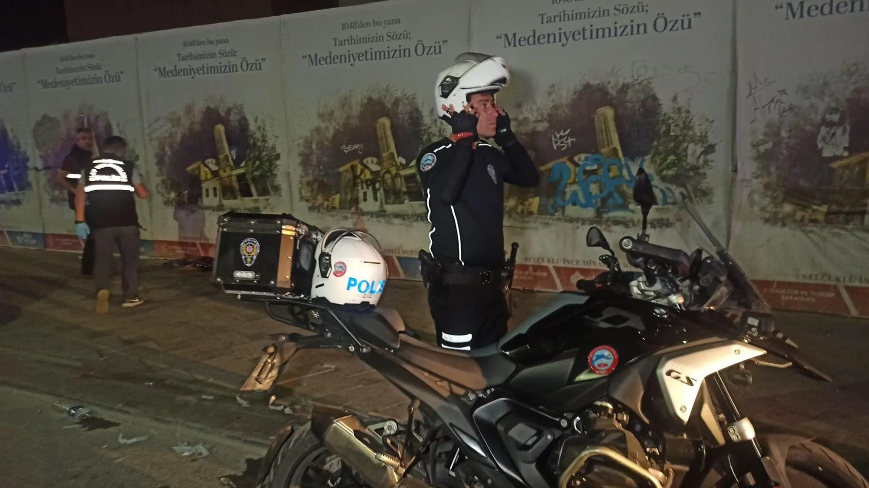 Konya merkezde gece yarısı bıçaklı kavga