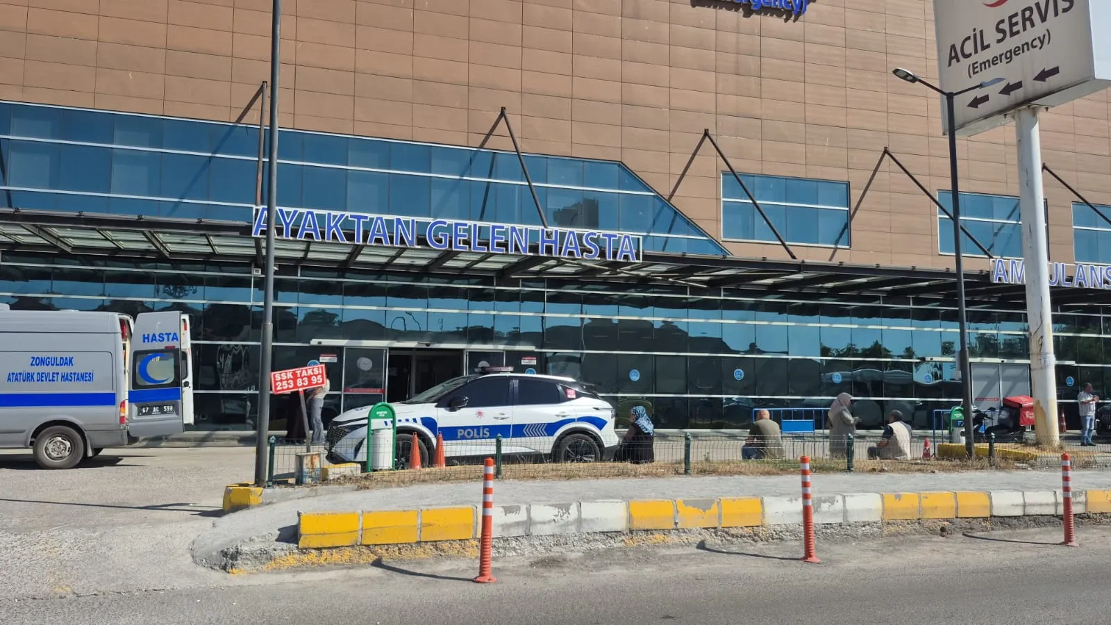 Zonguldak sebze halinde silahlı alacak kavgası
