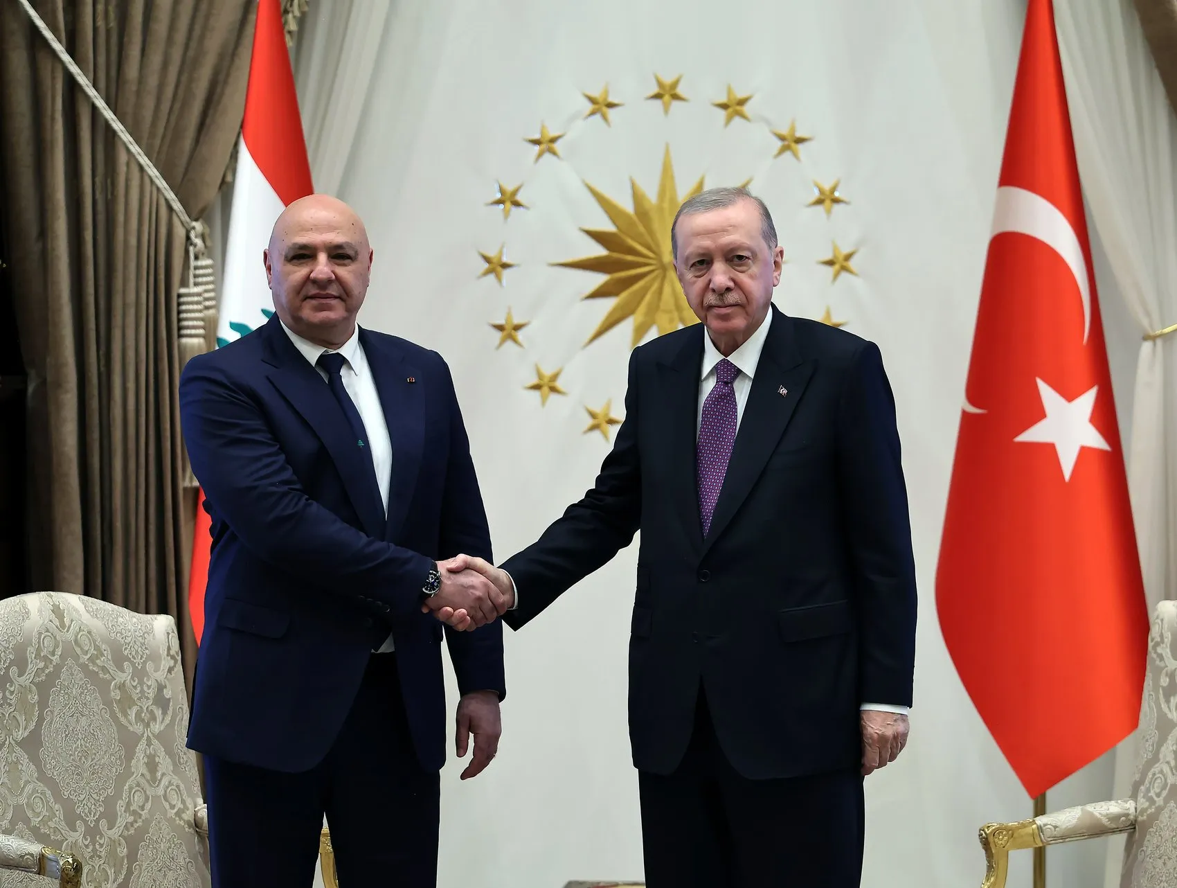 Erdoğan ve Avn Ankara'da bir araya geldi