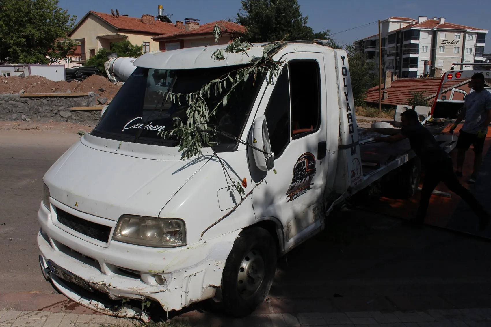 Aksaray'da piknik yolunda kaza 5 kişi yaralandı
