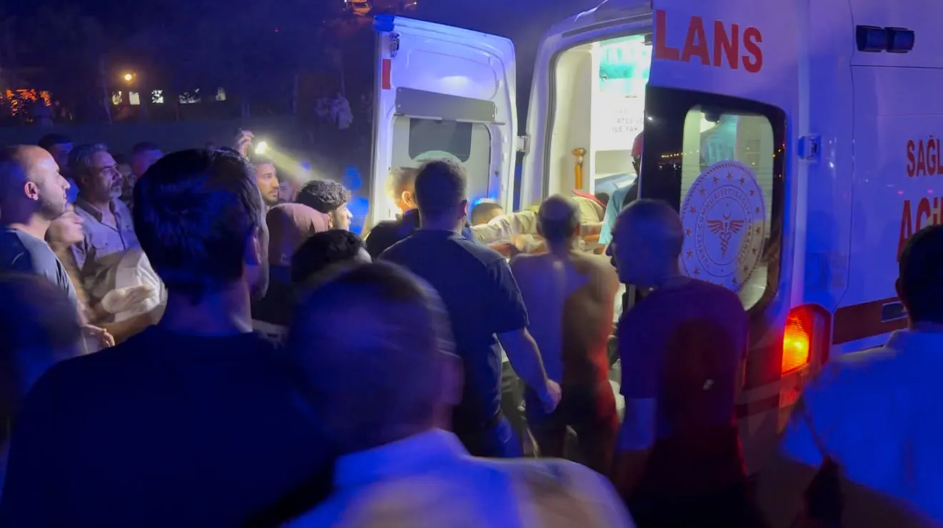 Munzur Nehri kenarında korkutan kaza