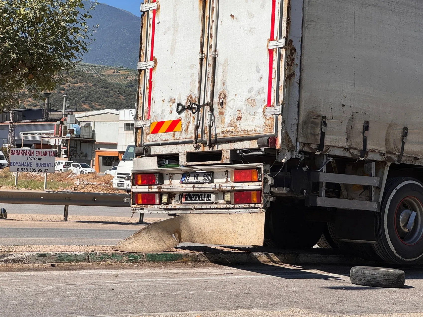 Bursa trafiğinde korkutan kaza