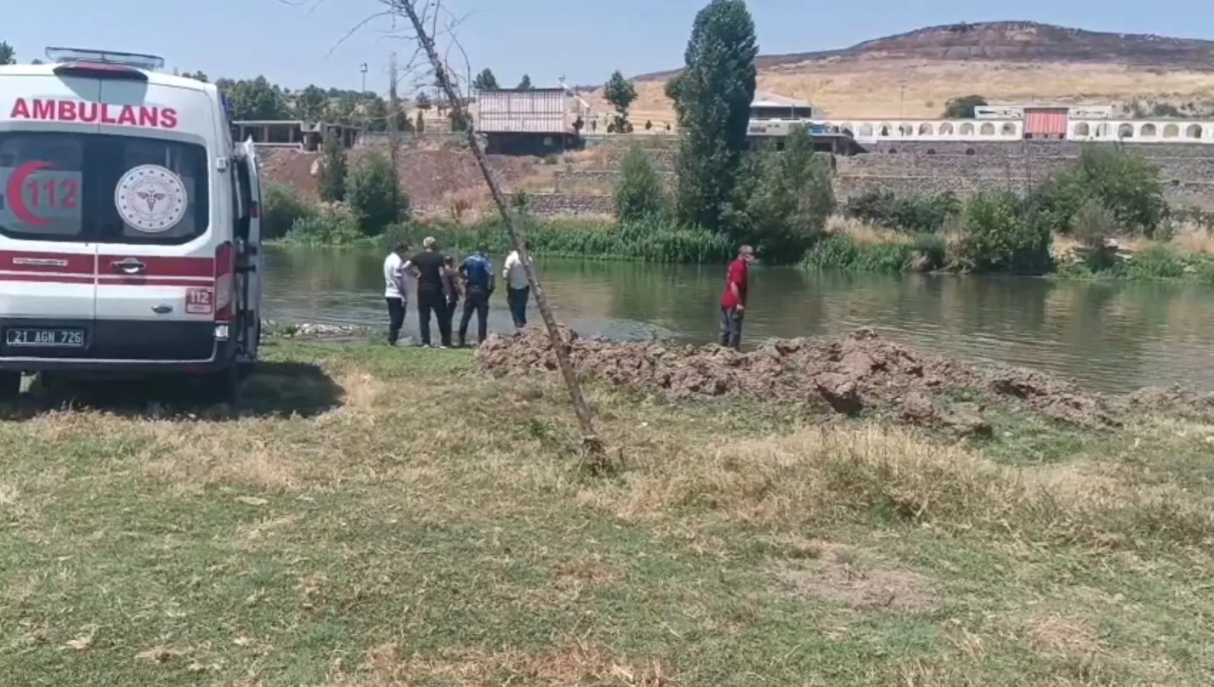 Dicle Nehri kıyısında korkutan keşif