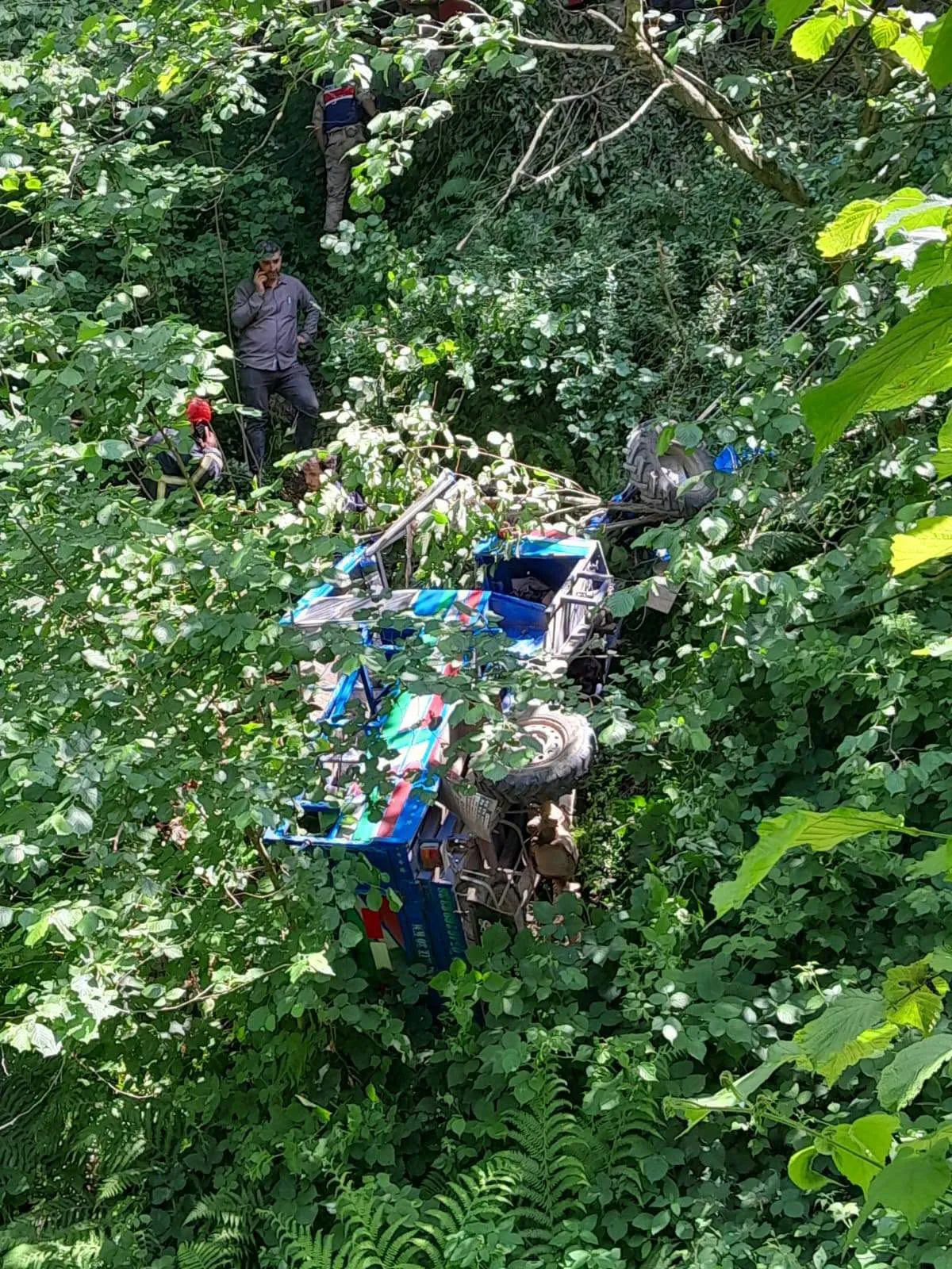 Ordu Kumru’da tarım aracı kazası bir can aldı