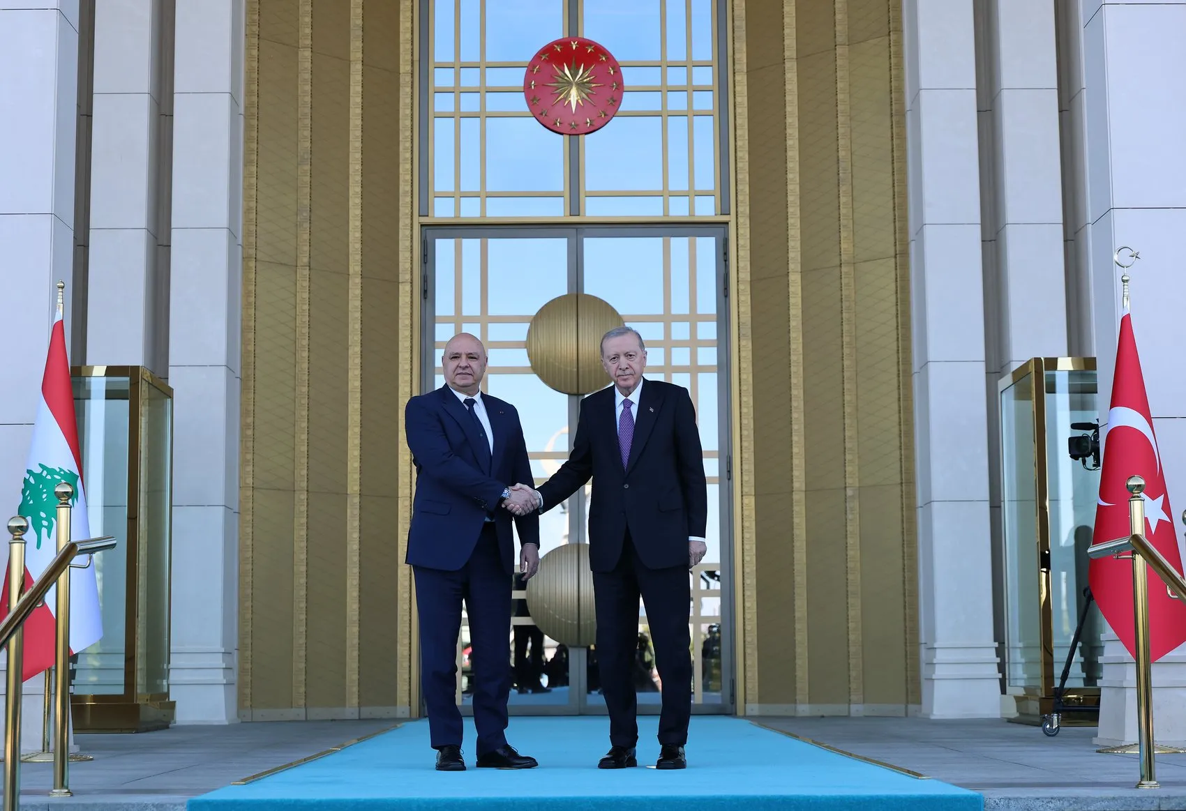 Erdoğan ve Avn Ankara'da bir araya geldi