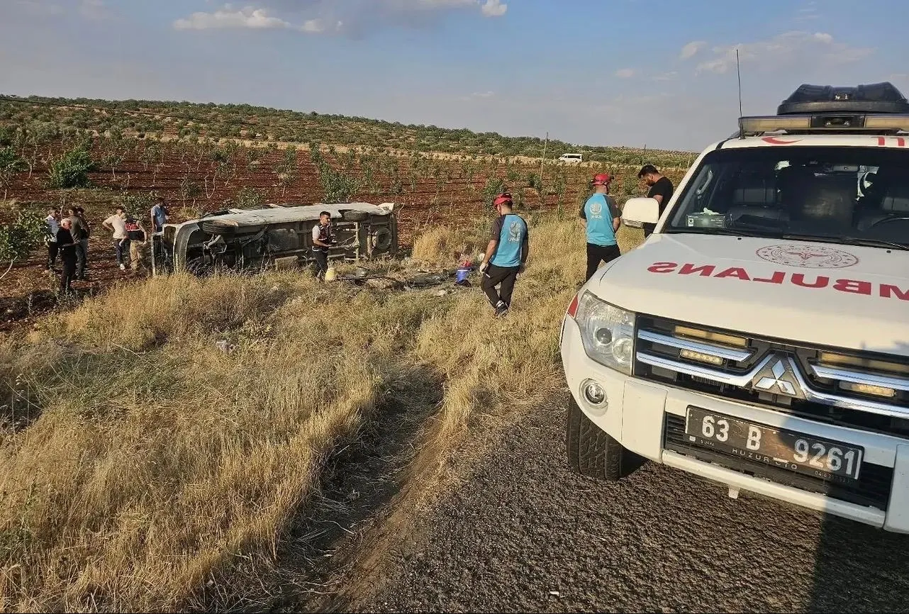 Suruç’ta devrilen minibüsün yaralıları iyileşiyor