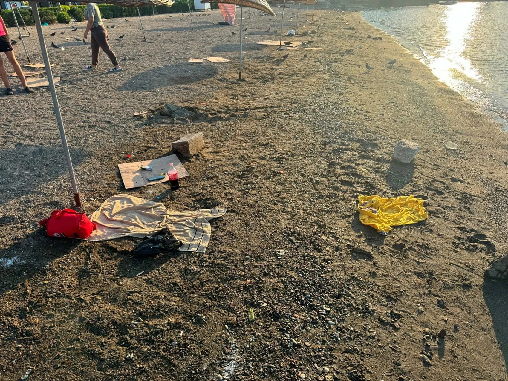 Marmaris Halk Plajı'nda deniz yüzeyinde cansız beden bulundu