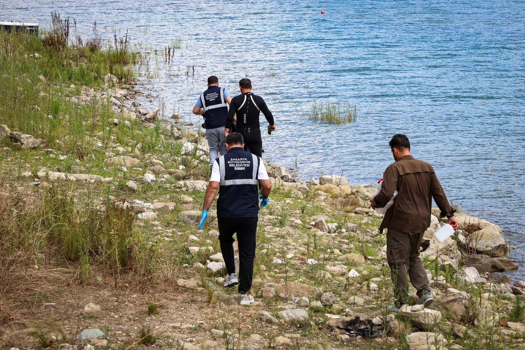 Sapanca Gölü tabanındaki gizemli beyaz tabaka incelendi