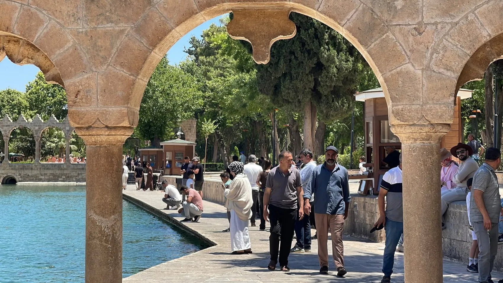 Şanlıurfa kavurucu sıcaklarla imtihan veriyor
