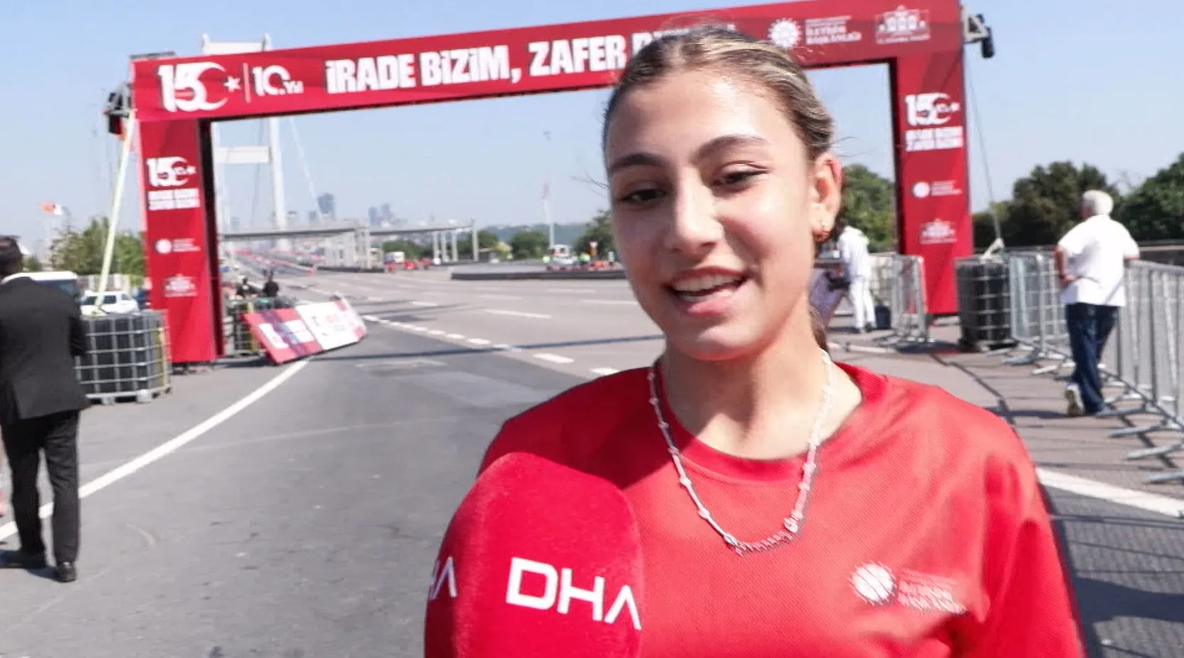15 Temmuz ruhu köprüde yeniden canlandı
