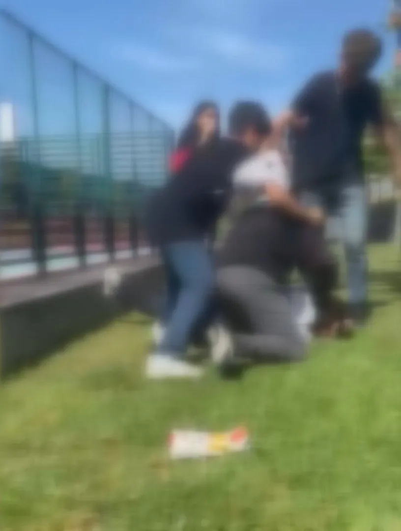Arnavutköy'de çocukların akran zorbalığı kameraya yansıdı