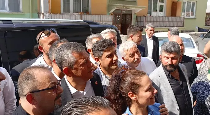 Özgür Özel taziye için Çorum'a gitti