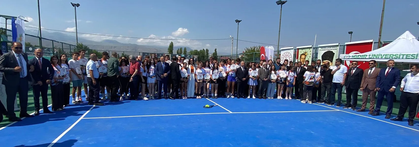 Iğdır tenis tutkunlarını ağırlıyor
