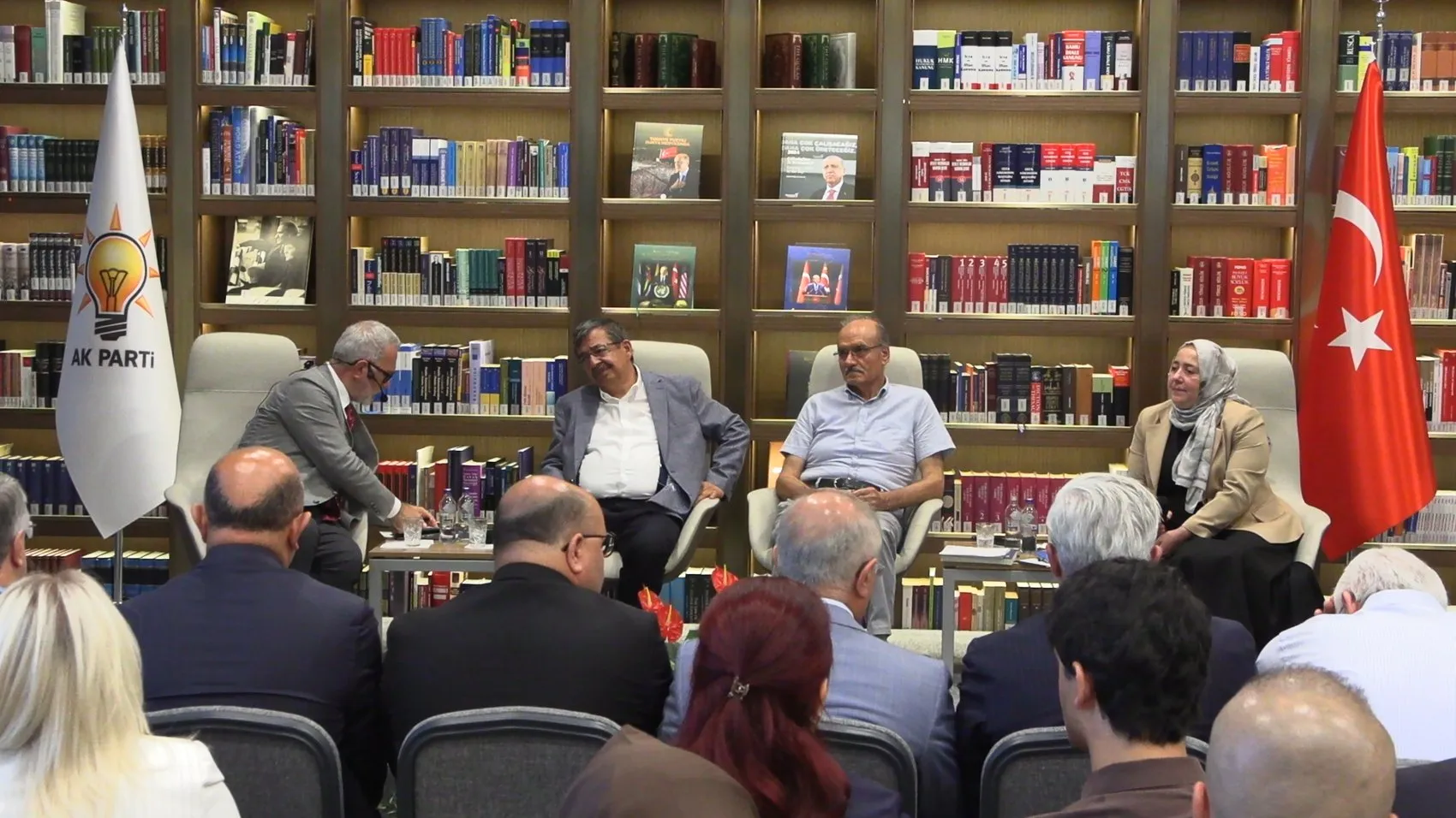 AK Parti'den Yedi Güzel Adam'ın öncüsüne vefa buluşması