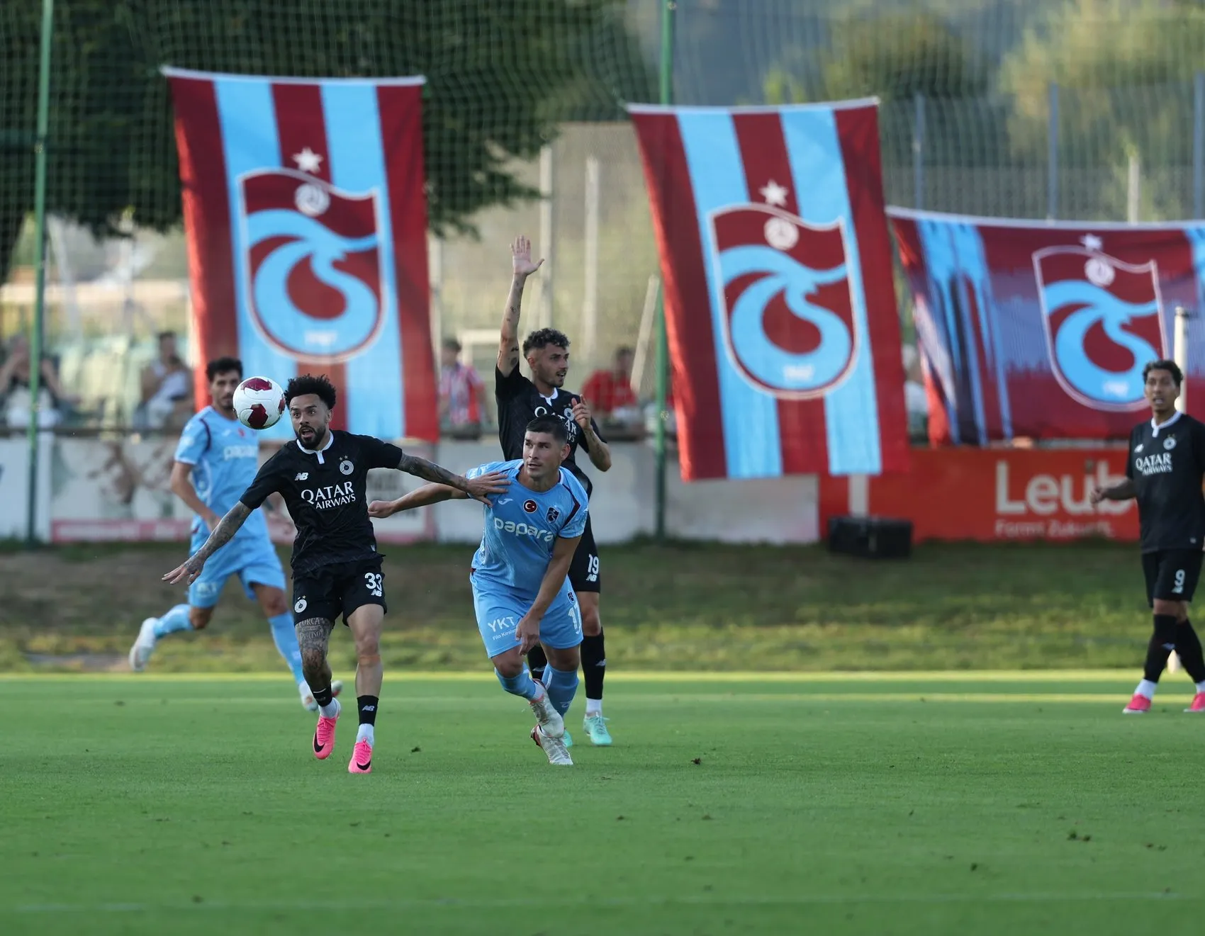 Trabzonspor Avusturya kampında gol yollarında yine sessiz kaldı